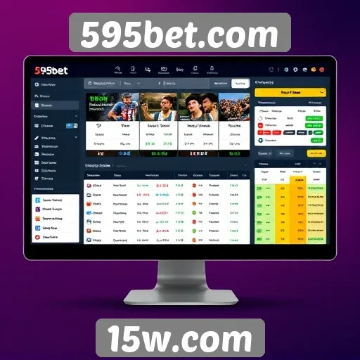 Análise da interface do usuário no 595bet.com