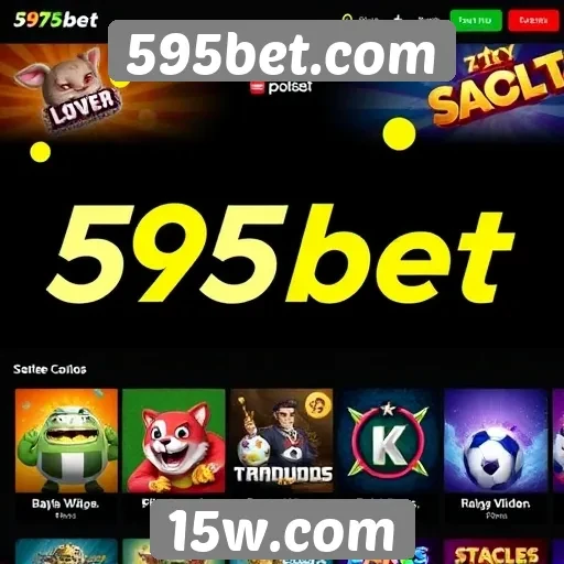 Variedade de jogos disponíveis no 595bet
